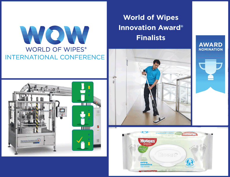 World of Wipes Innovation Award® Finalists Are Changing the Face of the